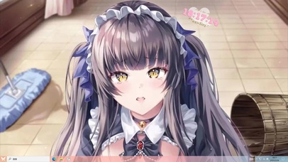 二次元泪眼汪汪犯错误的女仆