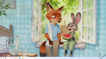 夏日窗台尼克朱迪