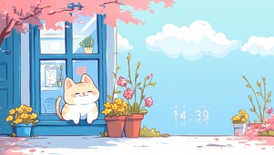 无忧无虑小猫