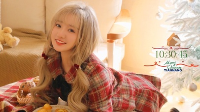 圣诞少女~【唯美清新风】