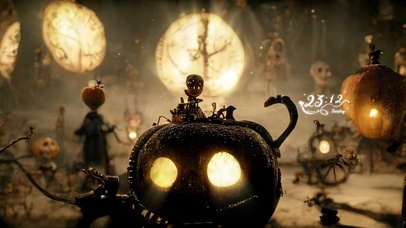 4K蒸汽朋克万圣节南瓜头