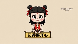 要开心