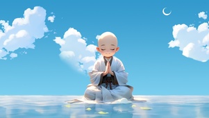 小师傅修禅