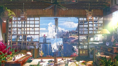 荒废破旧被遗忘的房间