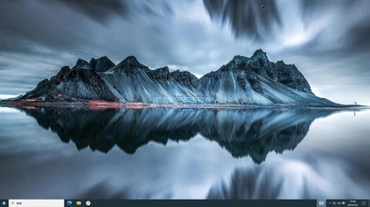 空灵幽静山水画主题壁纸