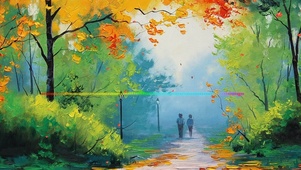 油画