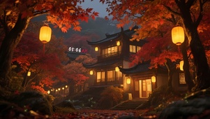 雅致枫叶林