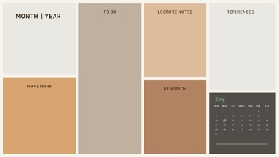 4k高清简约分区桌面