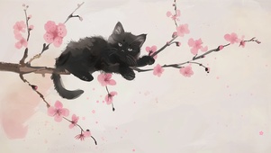 慵懒的猫咪