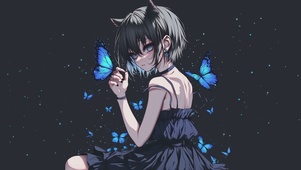 蓝色蝴蝶