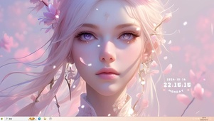 桃花朵朵