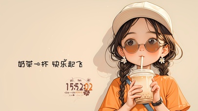 奶茶一杯 快乐起飞