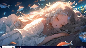 沉睡少女
