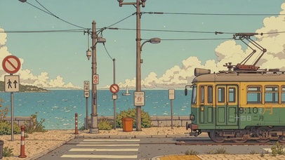 海边的列车