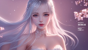 雪花美女