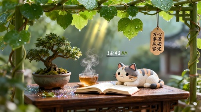 心若安定 万事从容