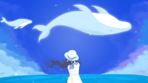 少女与鱼