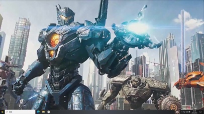 4K环太平洋 战斗燃剪 机甲 