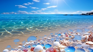 蓝色大海