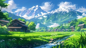 田园风小镇