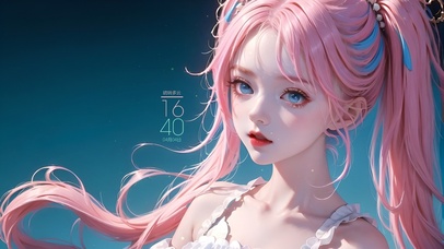 可爱治愈唯美女孩