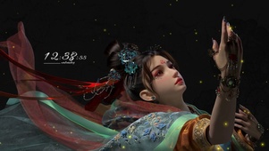4k 3D 舞蹈 女孩