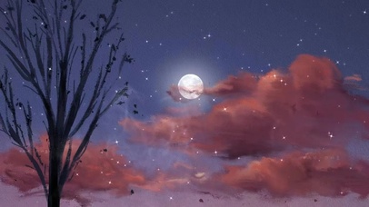 粉色烟雾  壁纸