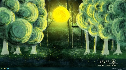 月亮光临（护眼、音频时钟天气）