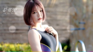 4K性感短发美女