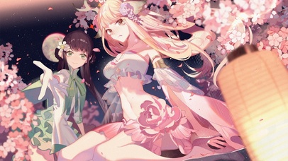 月下少女