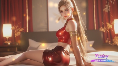 她的眉眼像藏着故事的湖水