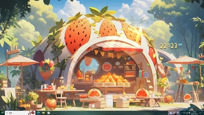 清新草莓露营小屋	