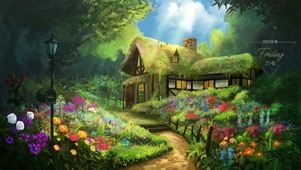 森林小屋