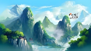山峦叠嶂