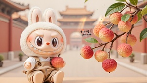 长安荔枝labubu