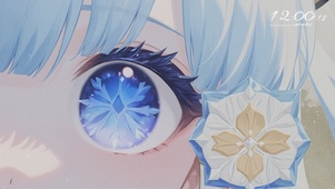 原神 神里绫华瞳孔