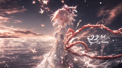 雪墨壁纸丨宵宫丨浪漫婚纱丨