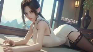丽如同一首优雅的诗