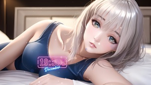 可爱金发少女
