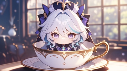 原神壁纸丨芙宁娜丨茶杯人丨