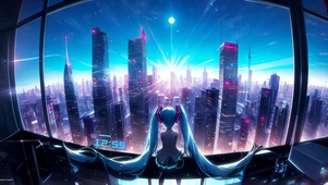 夜观城初音