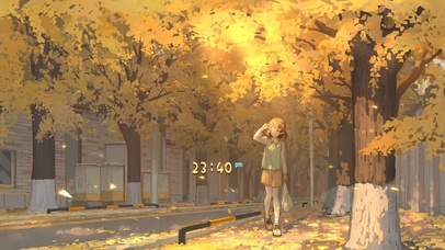 2K 唯美秋季暖阳