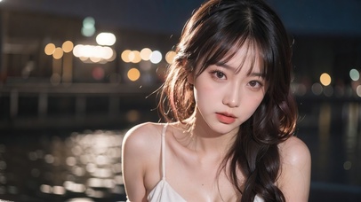 清纯可爱的美女