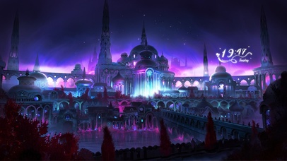 4K唯美治愈夜光之城