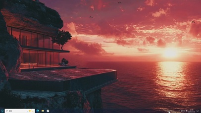 霞伴海墅-桌面主题