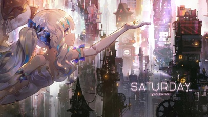 未来时空少女（带鱼屏）