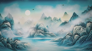 新中式插画