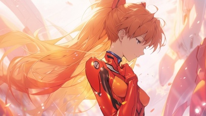 樱花下的机甲少女