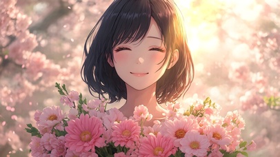 三月八日妇女节女神快乐美女02