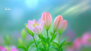 百合花开